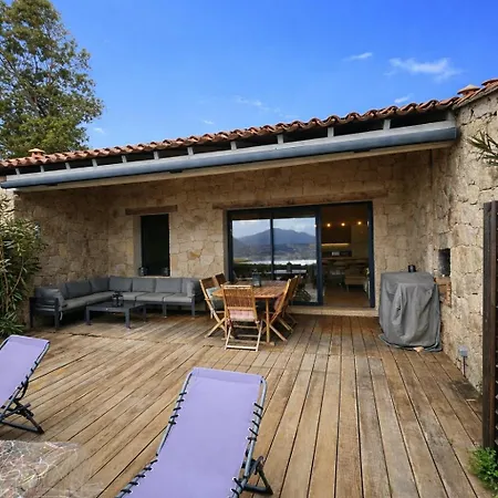 Mini-villa Avec Vue Et Piscine Holiday home Olmeto (Corsica)