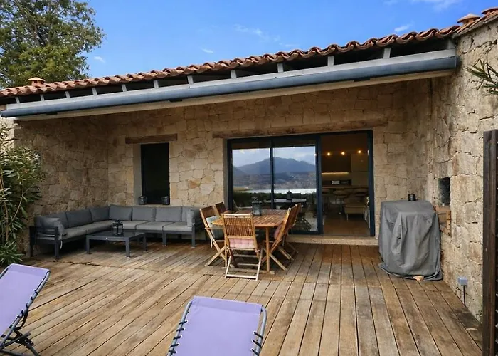 Mini-villa Avec Vue Et Piscine Prázdninový dům Olmeto (Corsica)