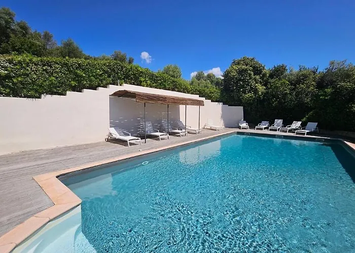 Mini-villa Avec Vue Et Piscine Holiday home Olmeto (Corsica)